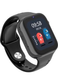 GARETT - Smartwatch Garett Garett Kids Twin 2 4G czarny. Rodzaj zegarka: smartwatch. Kolor: czarny #1