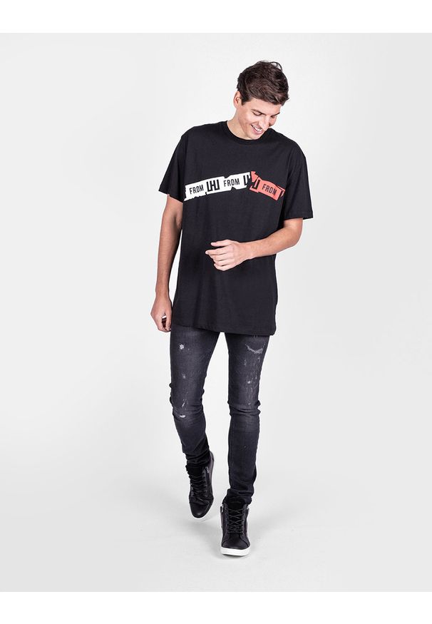 Les Hommes T-shirt. Materiał: bawełna. Wzór: nadruk