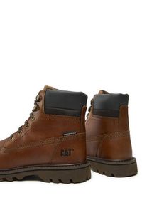 CAT Footwear Trapery Deplete Wp P721722 Brązowy. Kolor: brązowy. Materiał: nubuk, skóra #6