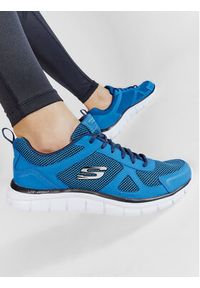 skechers - Skechers Sneakersy Bucolo 52630/BLLM Niebieski. Kolor: niebieski. Materiał: materiał