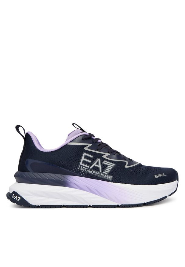 Sneakersy EA7 Emporio Armani. Kolor: czarny