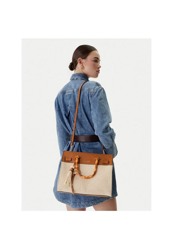 Torebka Liu Jo. Kolor: beżowy