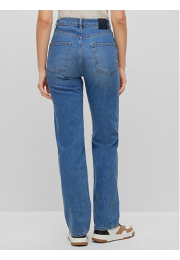 BOSS - Boss Jeansy Ada 50489824 Niebieski Straight Leg. Kolor: niebieski