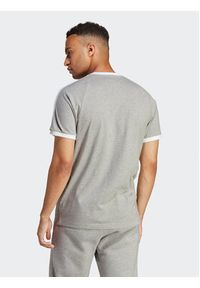 Adidas - adidas T-Shirt Adicolor Classics 3-Stripes T-Shirt IA4848 Szary Slim Fit. Kolor: szary. Materiał: bawełna #5