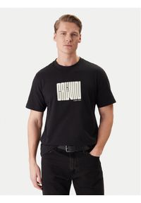 Calvin Klein T-Shirt Maze Graphic LV04RE832G Czarny Regular Fit. Kolor: czarny. Materiał: bawełna #1