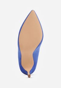 Renee - Niebieskie Szpilki Vices ze Skórzaną Wkładką w Klasycznym Stylu Vennael. Okazja: na co dzień, na ślub cywilny, na wesele, do pracy, na spotkanie biznesowe. Kolor: niebieski. Materiał: skóra. Obcas: na szpilce. Styl: klasyczny #5