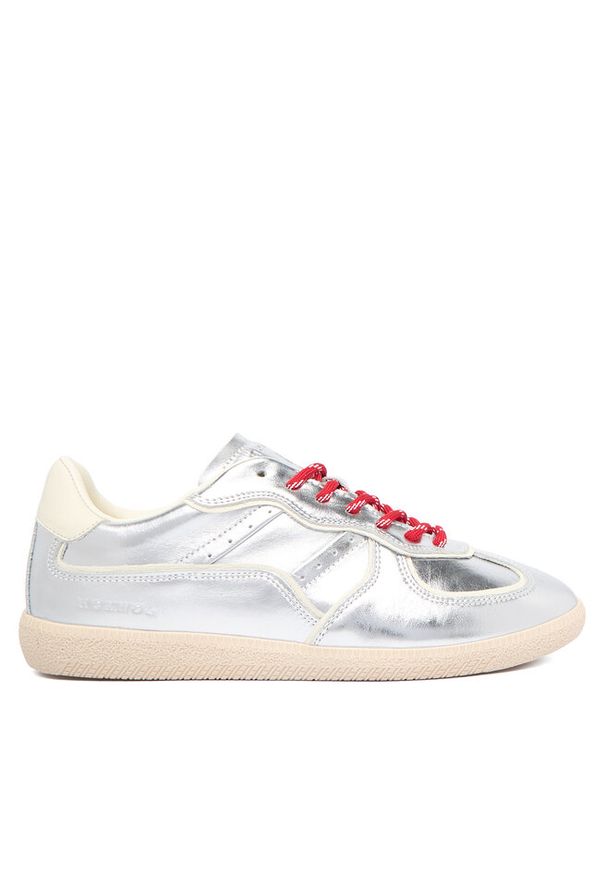 Sneakersy Nokwol. Kolor: srebrny