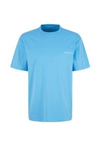 Tom Tailor Denim T-Shirt 1035586 Niebieski. Kolor: niebieski. Materiał: denim