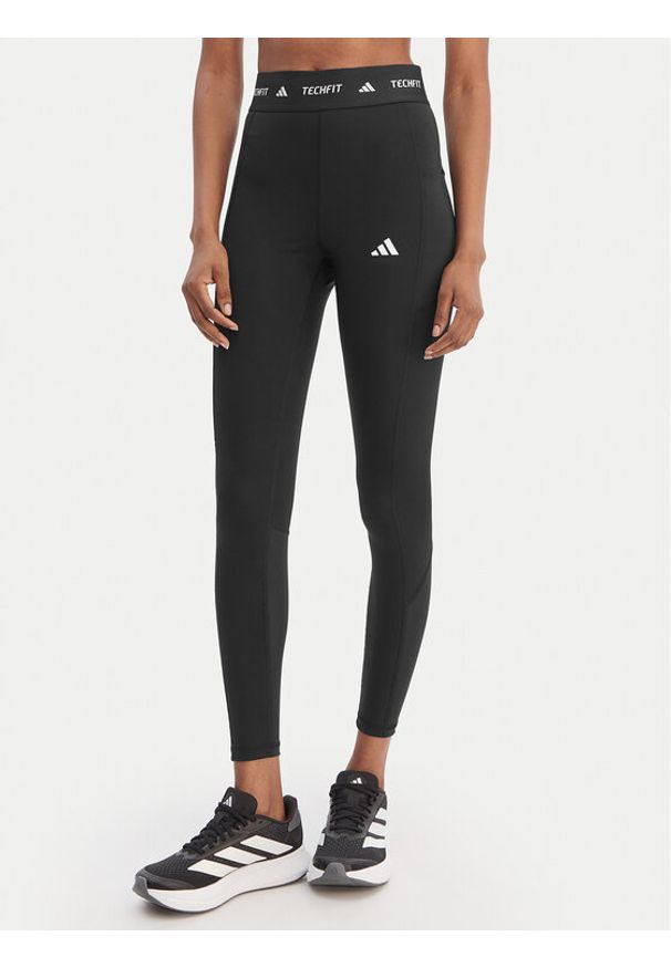 Adidas - adidas Legginsy TECHFIT Stash Pocket IT2282 Czarny Slim Fit. Kolor: czarny. Materiał: syntetyk. Technologia: Techfit (Adidas)