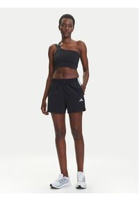 Adidas - adidas Szorty sportowe Essentials 3-Stripes JE1309 Czarny Loose Fit. Kolor: czarny. Materiał: syntetyk #4