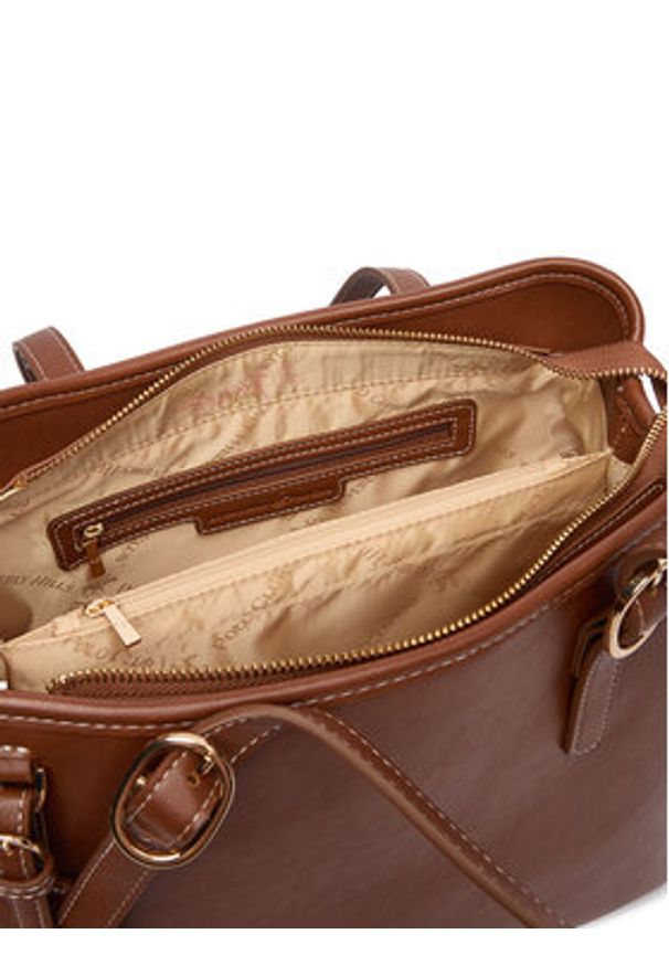 Beverly Hills Polo Club Torebka EO-BHPC-C-010-09 Brązowy. Kolor: brązowy