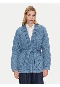 Munthe Kurtka jeansowa Fridolf 251153425108 Niebieski Relaxed Fit. Kolor: niebieski. Materiał: bawełna #1