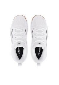 Adidas - adidas Buty halowe Ligra 7 Kids FZ4680 Biały. Kolor: biały. Materiał: materiał
