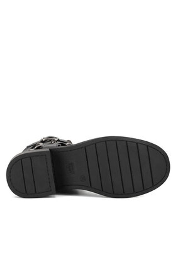 Jenny Fairy Botki WFA2882-2 Czarny. Kolor: czarny. Materiał: skóra