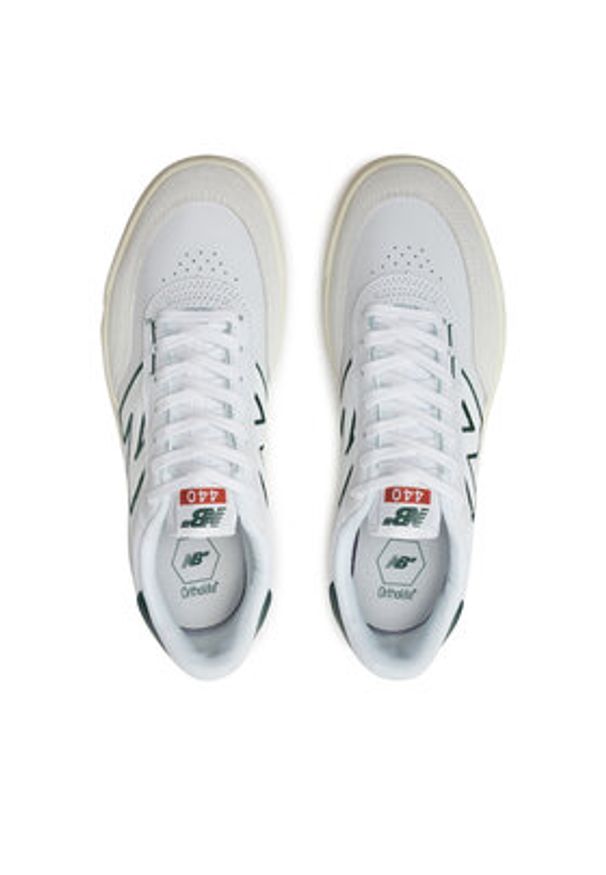 New Balance Sneakersy NM440WGR Biały. Kolor: biały. Materiał: skóra