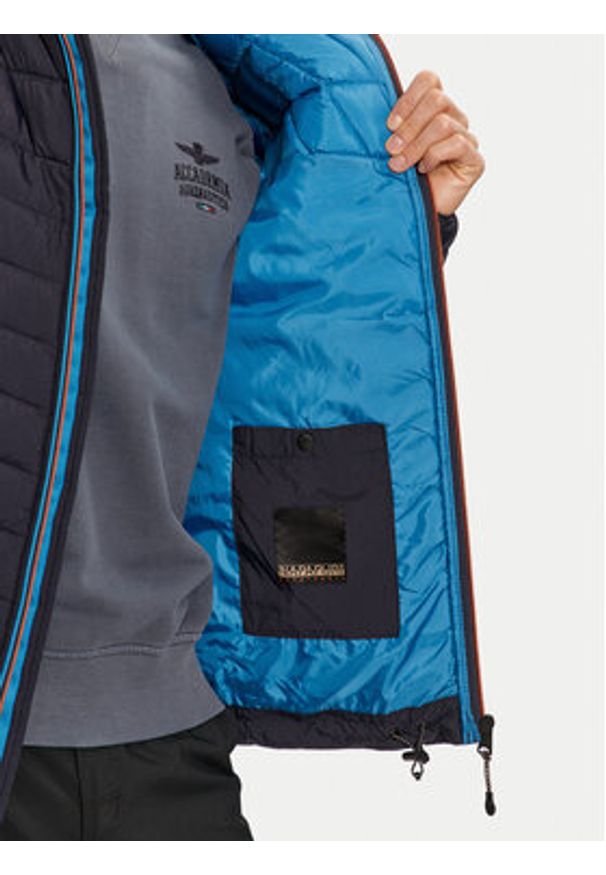 Napapijri Kurtka zimowa A-Lapaz H NP0A4I26 Granatowy Regular Fit. Kolor: niebieski. Materiał: syntetyk. Sezon: zima