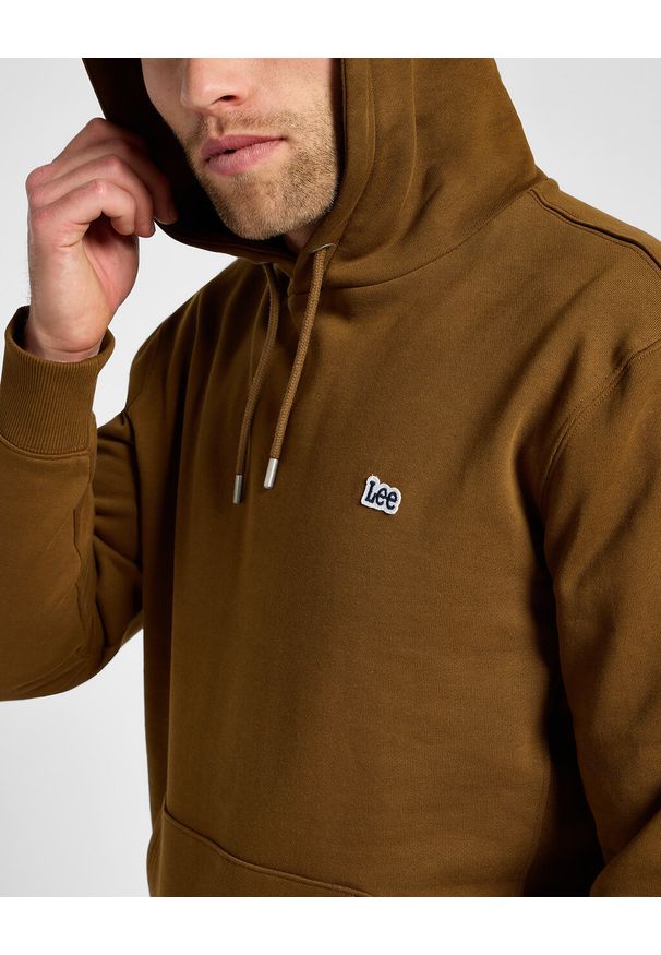 Lee - LEE MĘSKA BLUZA PLAIN HOODIE BUFFALO 112355742 L80Y008538