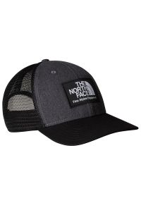 Czapka z daszkiem The North Face Mudder Trucker 0A5FX8GAN1 - czarna. Kolor: czarny. Materiał: poliester, skóra, tkanina #1