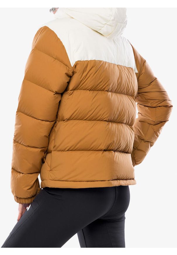 columbia - Kurtka puchowa damska Columbia Bulo Point II Down Jacket. Kolor: brązowy. Materiał: puch. Sport: turystyka piesza