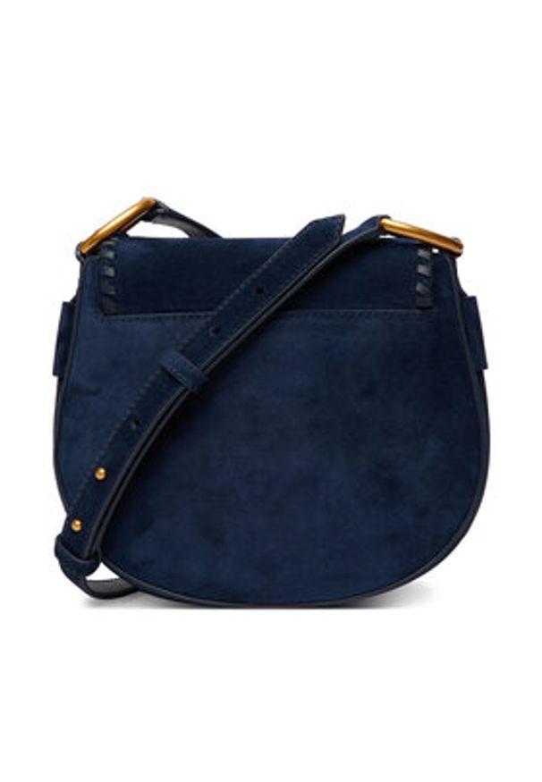 MICHAEL Michael Kors Torebka Josie 30S6AQ5M6O Niebieski. Kolor: niebieski. Materiał: skórzane, zamszowe