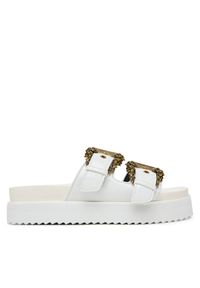 Klapki Versace Jeans Couture. Kolor: biały #1