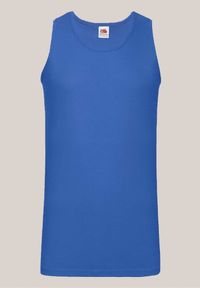 Born2be - Niebieska Koszulka Tinathia. Kolor: niebieski. Materiał: materiał, bawełna. Długość rękawa: na ramiączkach. Wzór: ze splotem #6