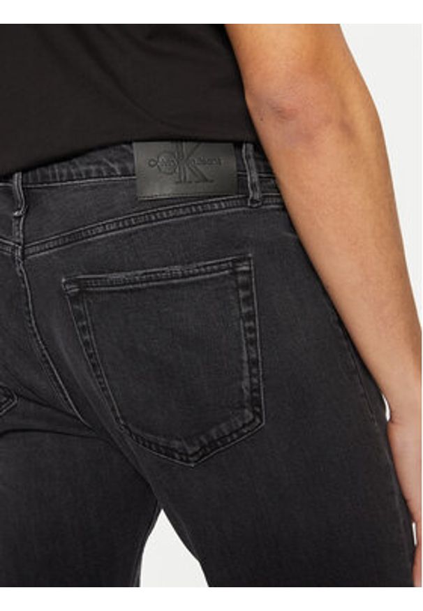 Calvin Klein Jeans Jeansy J30J327206 Czarny Straight Fit. Kolor: czarny
