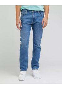 Lee - LEE RIDER MĘSKIE SPODNIE JEANSOWE JEANSY INTO THE BLUE WORN L701MWC02 112333673 #1