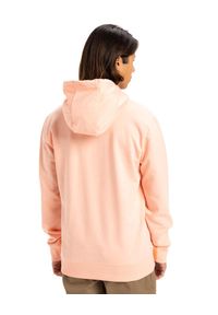 Quiksilver - Bluza z kapturem dla Mężczyzn BASIC Różowy. Typ kołnierza: kaptur. Kolor: różowy. Materiał: materiał, poliester, bawełna