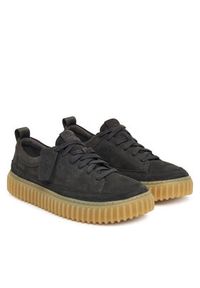 Clarks Sneakersy Torhill Lace 26184417 Szary. Kolor: szary. Materiał: nubuk, skóra #5