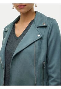 Vero Moda Kurtka z imitacji skóry Jose 10300938 Zielony Regular Fit. Kolor: zielony. Materiał: skóra #6