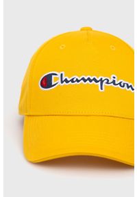 Champion - Czapka. Kolor: żółty #3