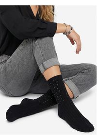 Nine West Skarpety długie CEO_LA_NW_17636_W_AW25 (1-PACK) Czarny. Kolor: czarny. Materiał: poliamid, nylon #2