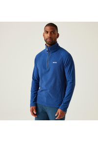 Regatta - Polar turystyczny męski Montes lekki. Kolor: czarny. Materiał: polar. Sport: turystyka piesza #1