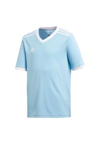 Adidas - Koszulka piłkarska dla dzieci adidas Tabela 18 Jersey junior. Kolor: niebieski. Materiał: jersey. Sport: piłka nożna #1