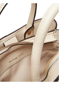 MICHAEL Michael Kors Torebka Flora 30T5GFFS2B Beżowy. Kolor: beżowy. Materiał: skórzane #4
