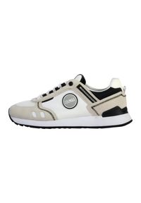 Buty do chodzenia męskie Colmar Travis Sport Bold 2024. Kolor: biały. Materiał: skóra. Sport: turystyka piesza
