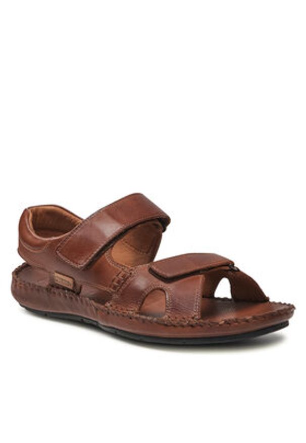 Pikolinos Sandały 06J-5818 Brązowy. Kolor: brązowy. Materiał: skóra