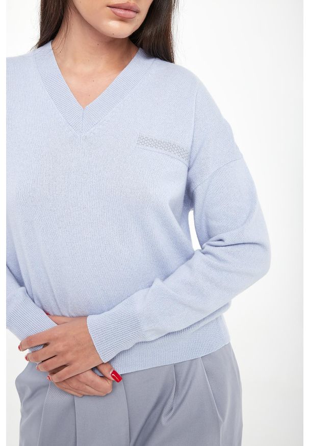 Sweter damski wełniany PESERICO. Materiał: wełna