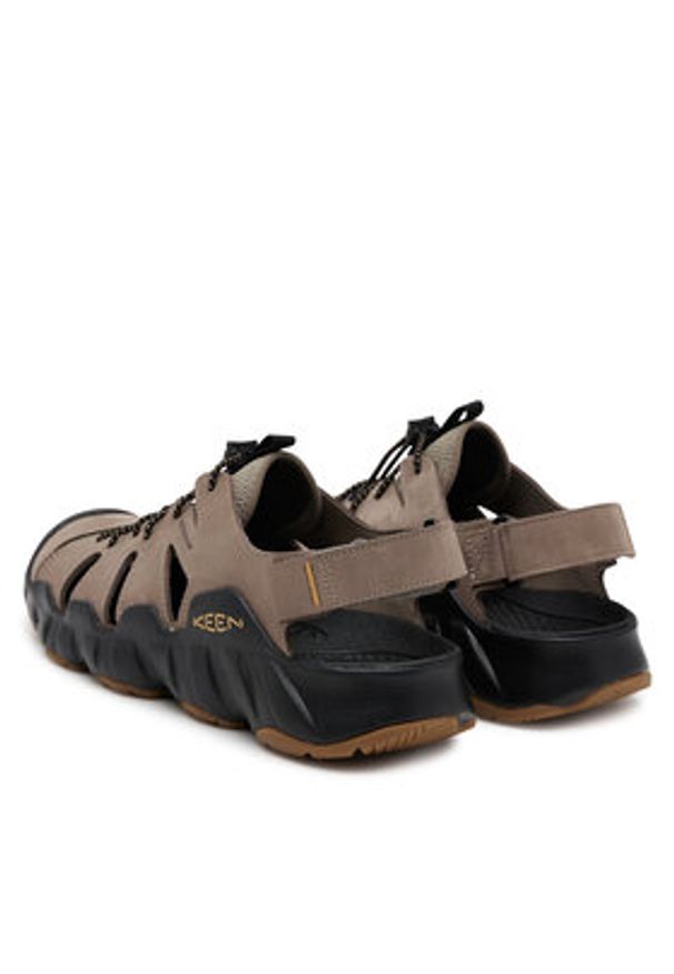 keen - Keen Sandały Hyperport Fisherman Leather M 1030723 Beżowy. Kolor: beżowy. Materiał: skóra, nubuk