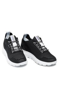 Geox Sneakersy D Spherica A D15NUA 0006K C9999 Czarny. Kolor: czarny. Materiał: materiał #6