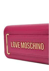 Love Moschino - LOVE MOSCHINO Torebka JC4350PP0LKT0626 Różowy. Kolor: różowy. Materiał: skórzane