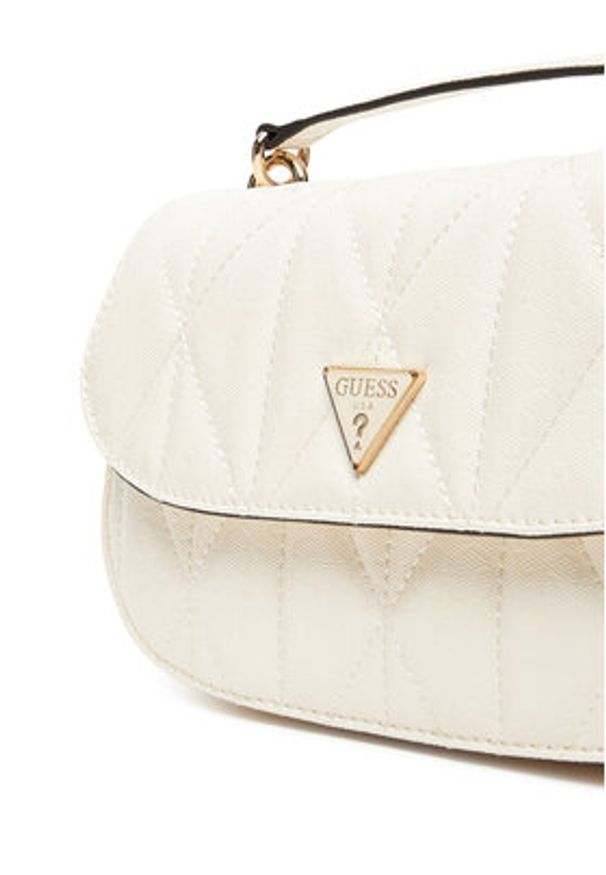 Guess Torebka Aldina HWGG96 63200 Biały. Kolor: biały. Materiał: skórzane