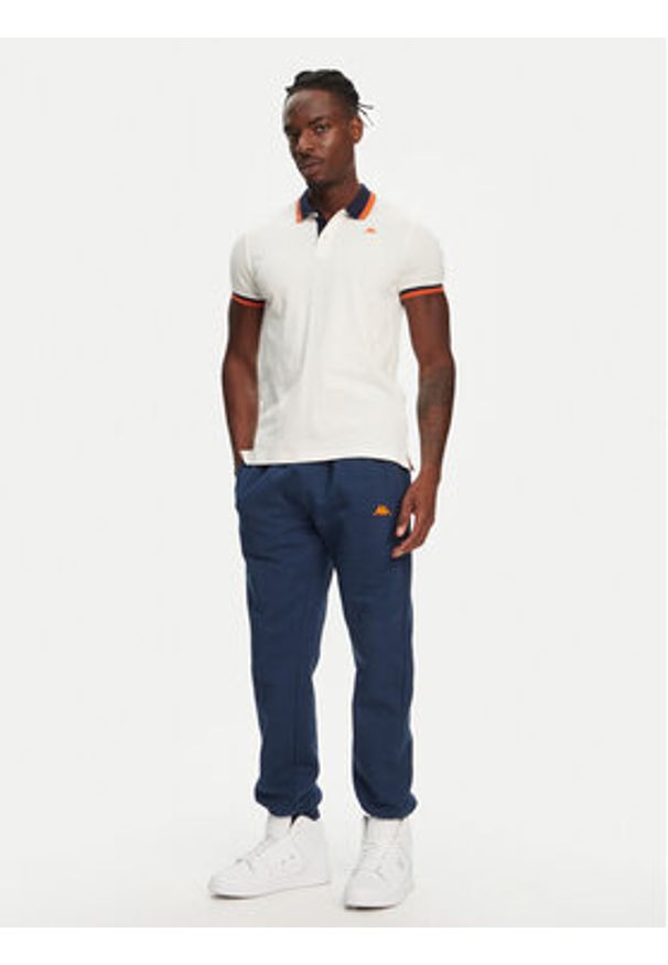 Kappa Spodnie dresowe Nogan 351V3LW Niebieski Regular Fit. Kolor: niebieski. Materiał: bawełna
