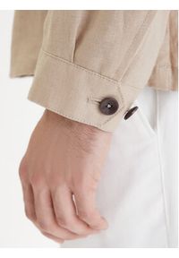 Bugatti Kurtka przejściowa 171400-11045 Beżowy Regular Fit. Kolor: beżowy. Materiał: len #5