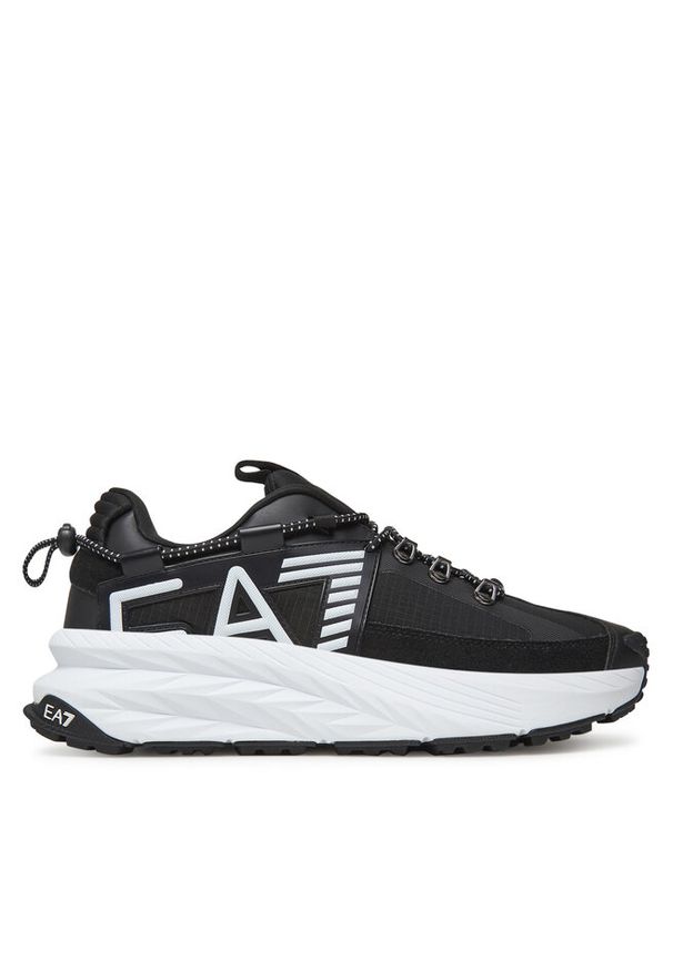 Sneakersy EA7 Emporio Armani. Kolor: czarny