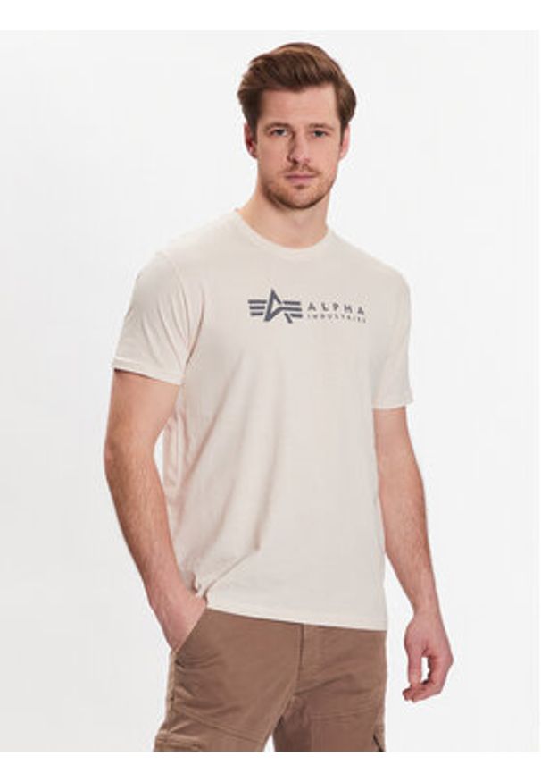 Alpha Industries Komplet 2 t-shirtów Alpha Label T 2 118534 Kolorowy Regular Fit. Materiał: bawełna. Wzór: kolorowy