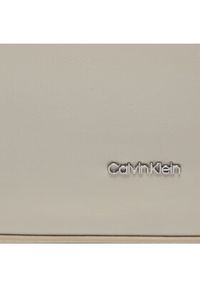 Calvin Klein Torebka Calvin Mini Quilt Medium Tote K60K611885 Écru. Materiał: skórzane #5