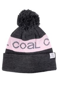 Czapka zimowa damska COAL TEAM BEANIE charcoal. Kolor: szary. Sezon: zima