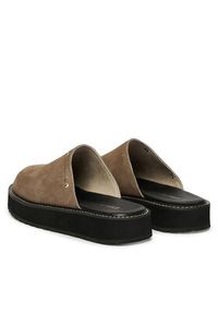 EMU Australia Klapki Maroo W13285 Szary. Kolor: szary. Materiał: zamsz, skóra #5